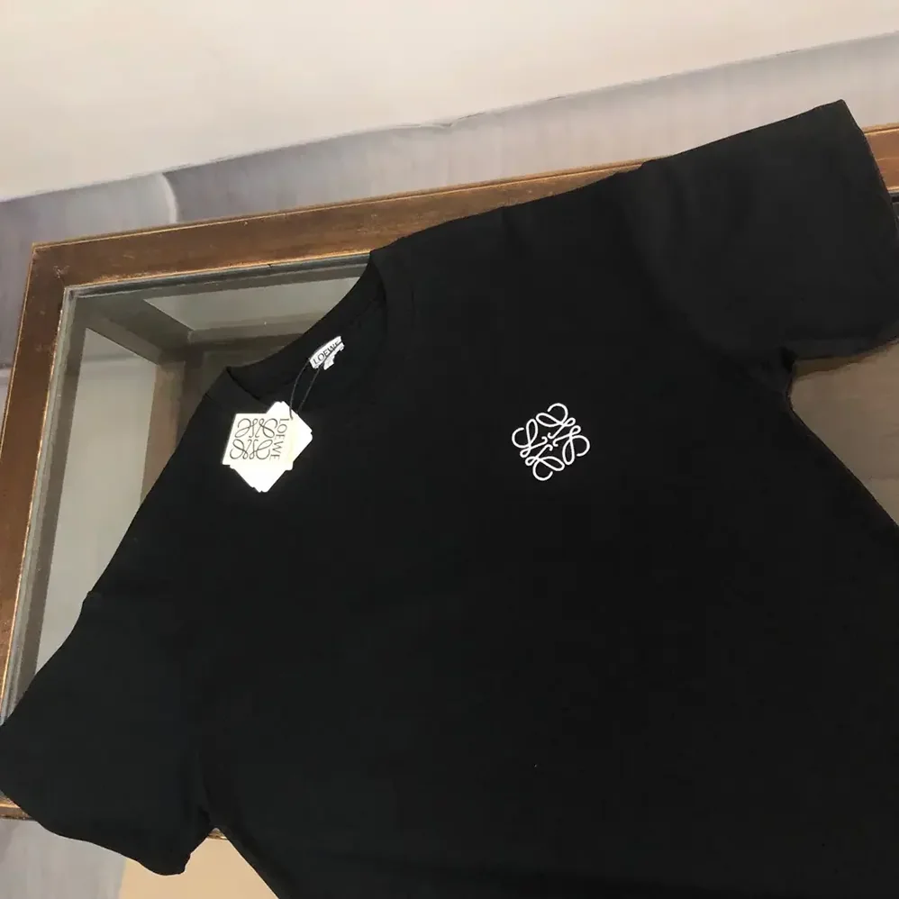 Loewe Regular Fit T-shirt in Cotton for Men in Black Loewe Regular Fit T-shirt in Cotton for Men in Black