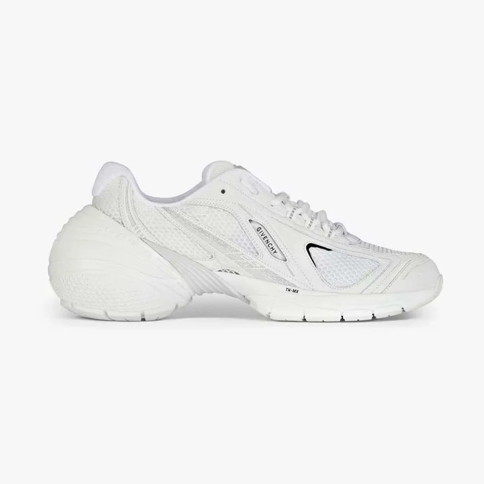 Givenchy TK-MX Runner Sneakers in Mesh for Unisex in White Givenchy TK-MX Runner Sneakers in Mesh for Unisex in White