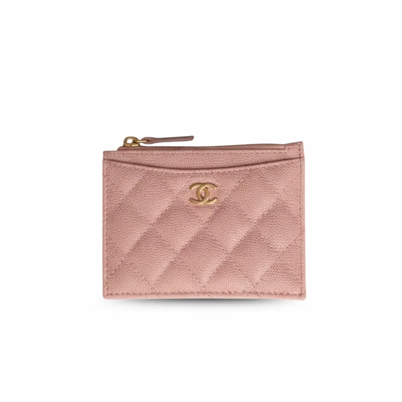 Chanel Flat Card Holder Pink Bag / Chanel Flat Card Holder Pink Bag /