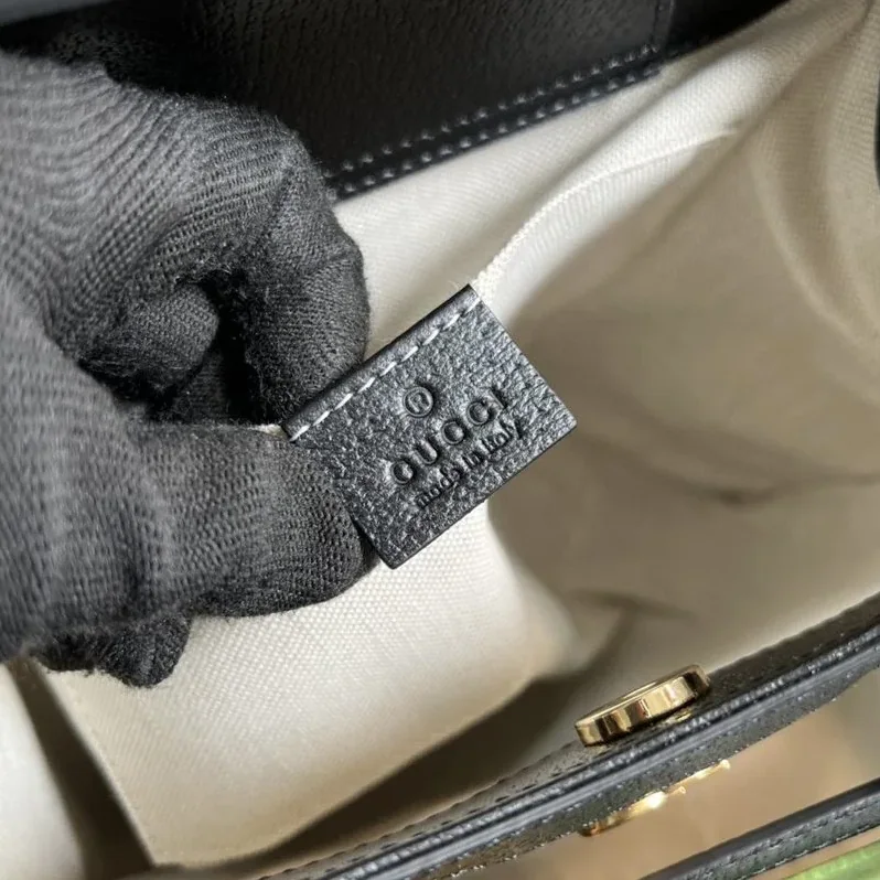 Gucci Diana Small Tote Bag Black / GG Gucci Diana Small Tote Bag Black / GG