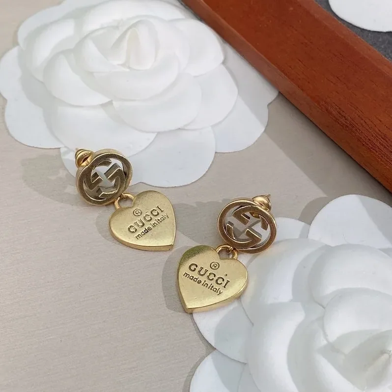 Double G Earrings Gold Double G Earrings Gold
