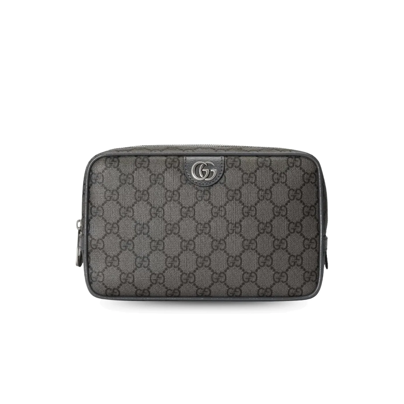 Gucci Ophidia Toiletry Case Clutch & Pouch in Grey Palladium Hardware Gucci Ophidia Toiletry Case Clutch & Pouch in Grey Palladium Hardware