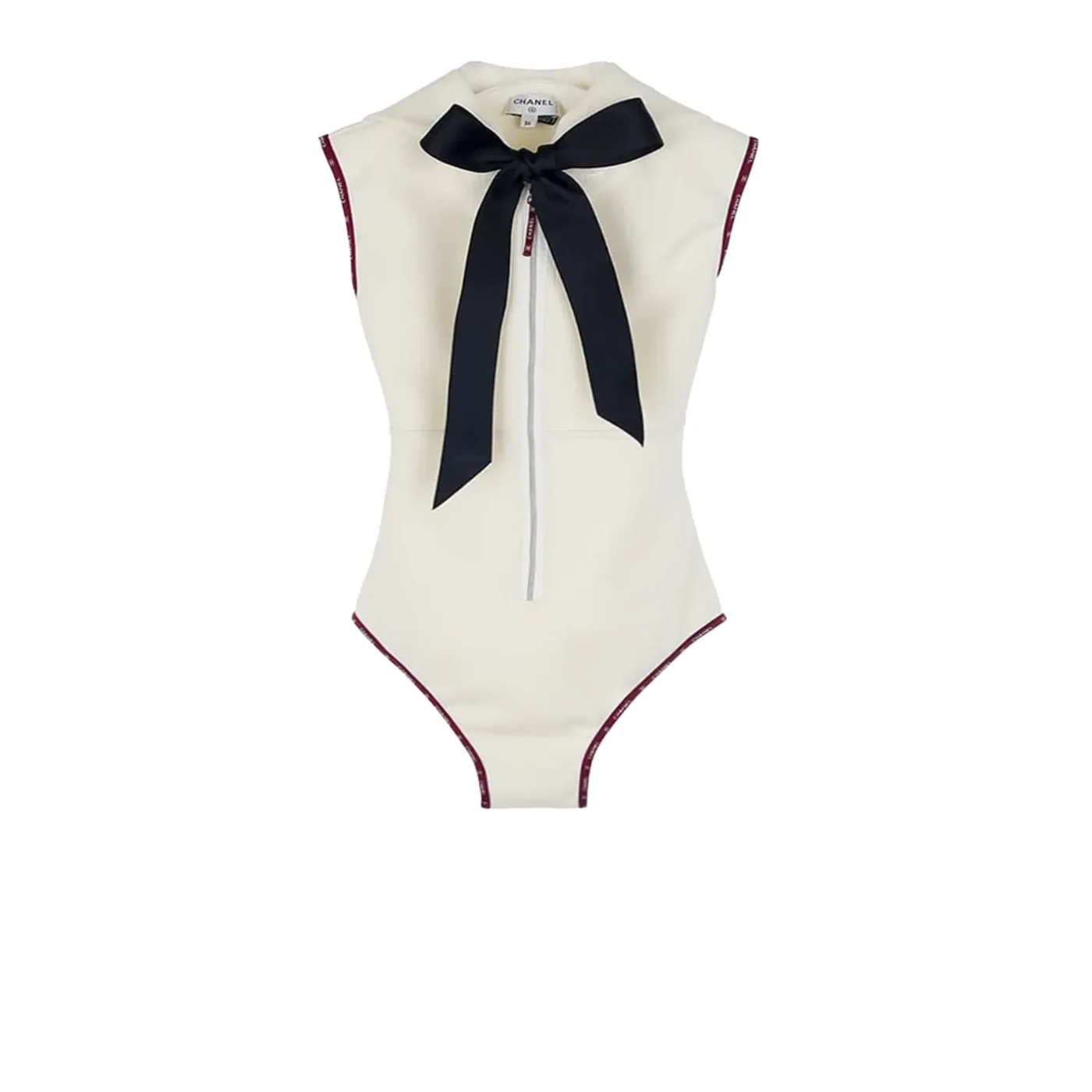 Chanel Swimsuit White --AN127