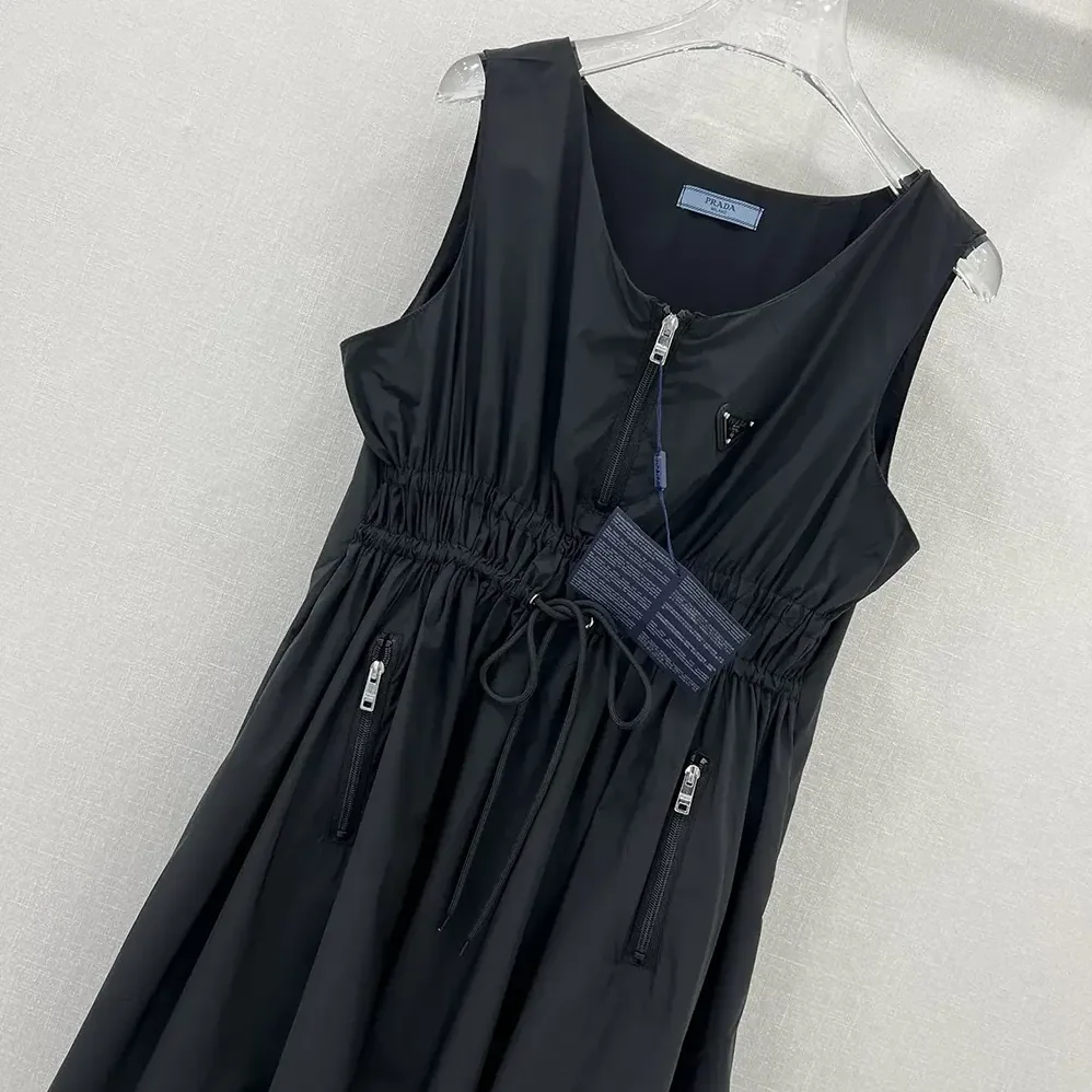 Prada Light Re for Women in Nylon Sleeveless Dress Prada Light Re for Women in Nylon Sleeveless Dress