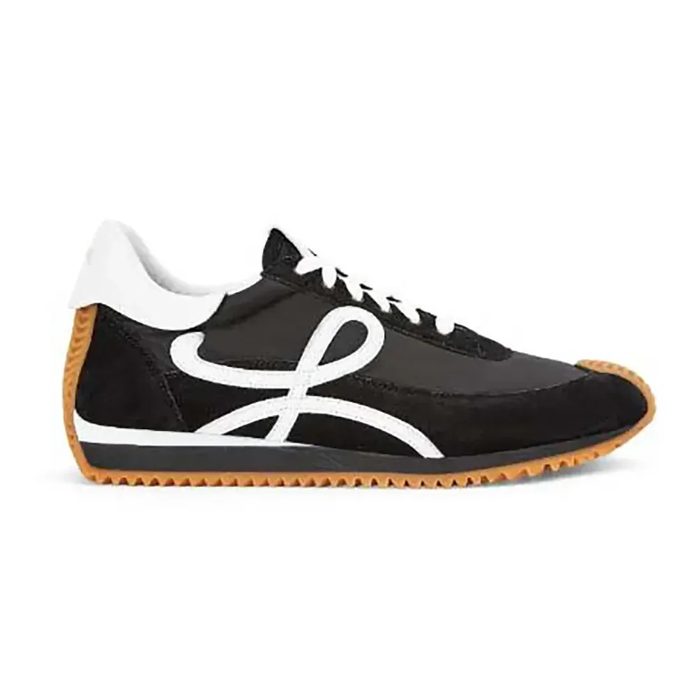 Loewe Flow Runner in Nylon and Suede for Unisex in Black