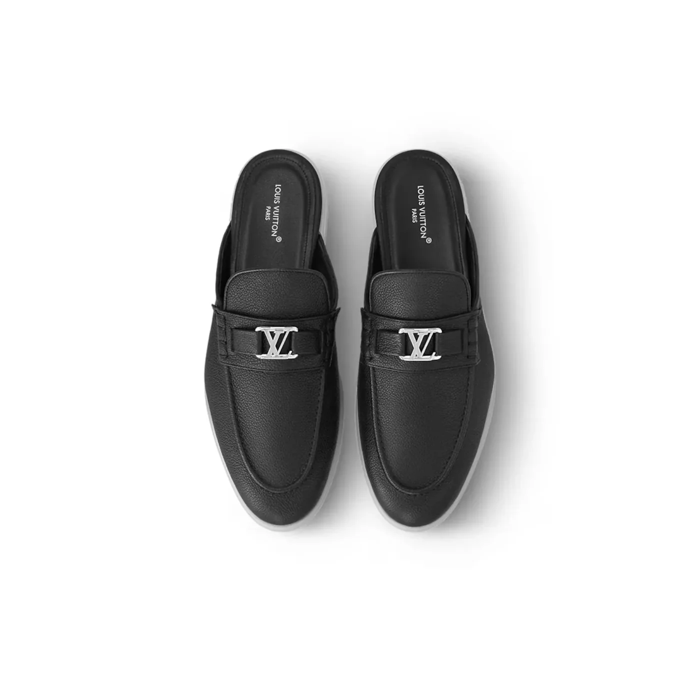 Louis Vuitton Estate Open Back Loafer Black - 1AHESK