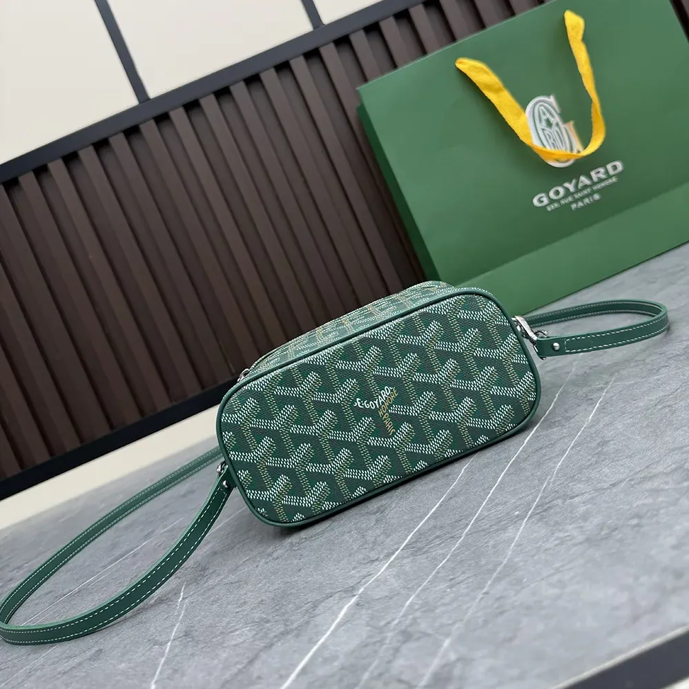 Goyard Muse Mini Vanity for Unisex in Green Goyard Muse Mini Vanity for Unisex in Green