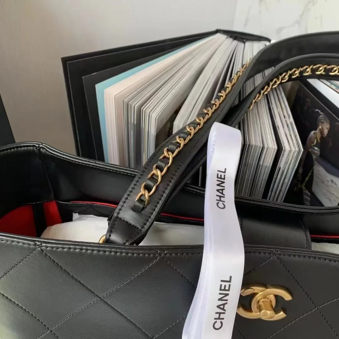 Chanel Shopping Bag Black