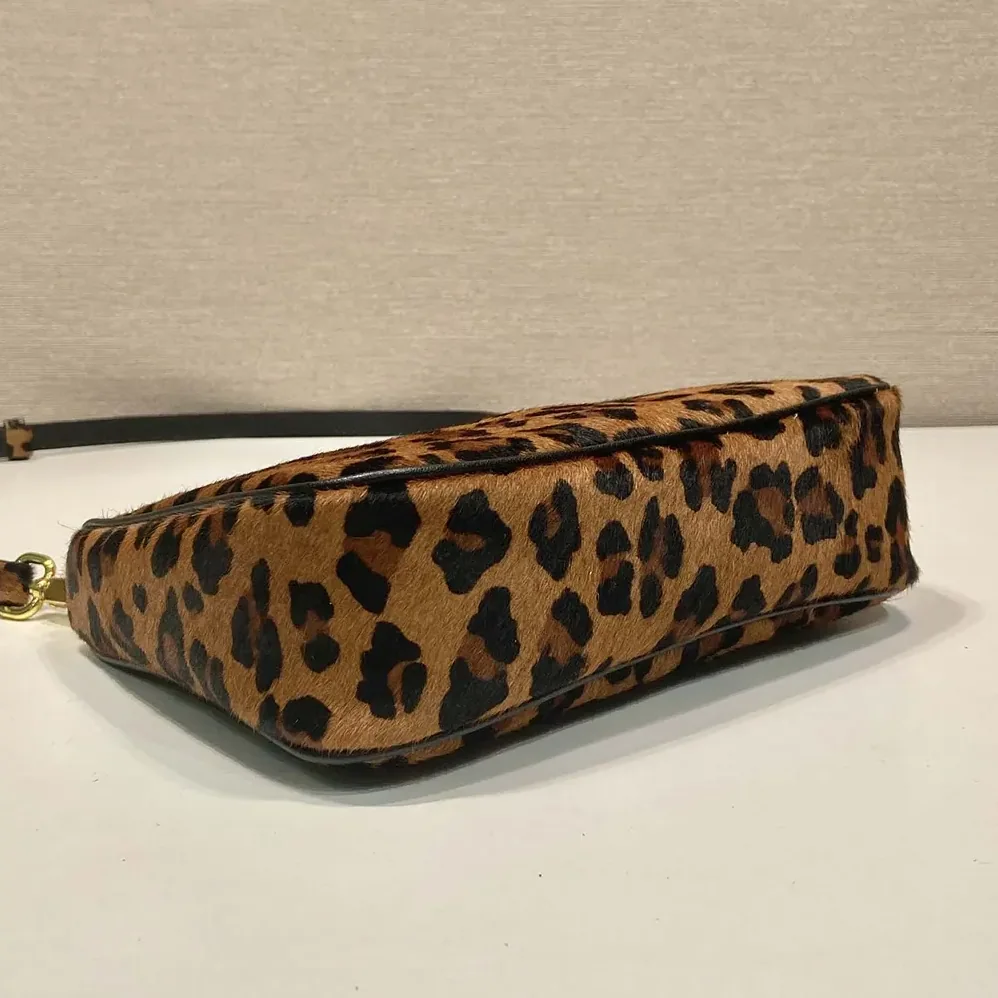 Prada Re-Edition Printed Leather Mini for Women in bag