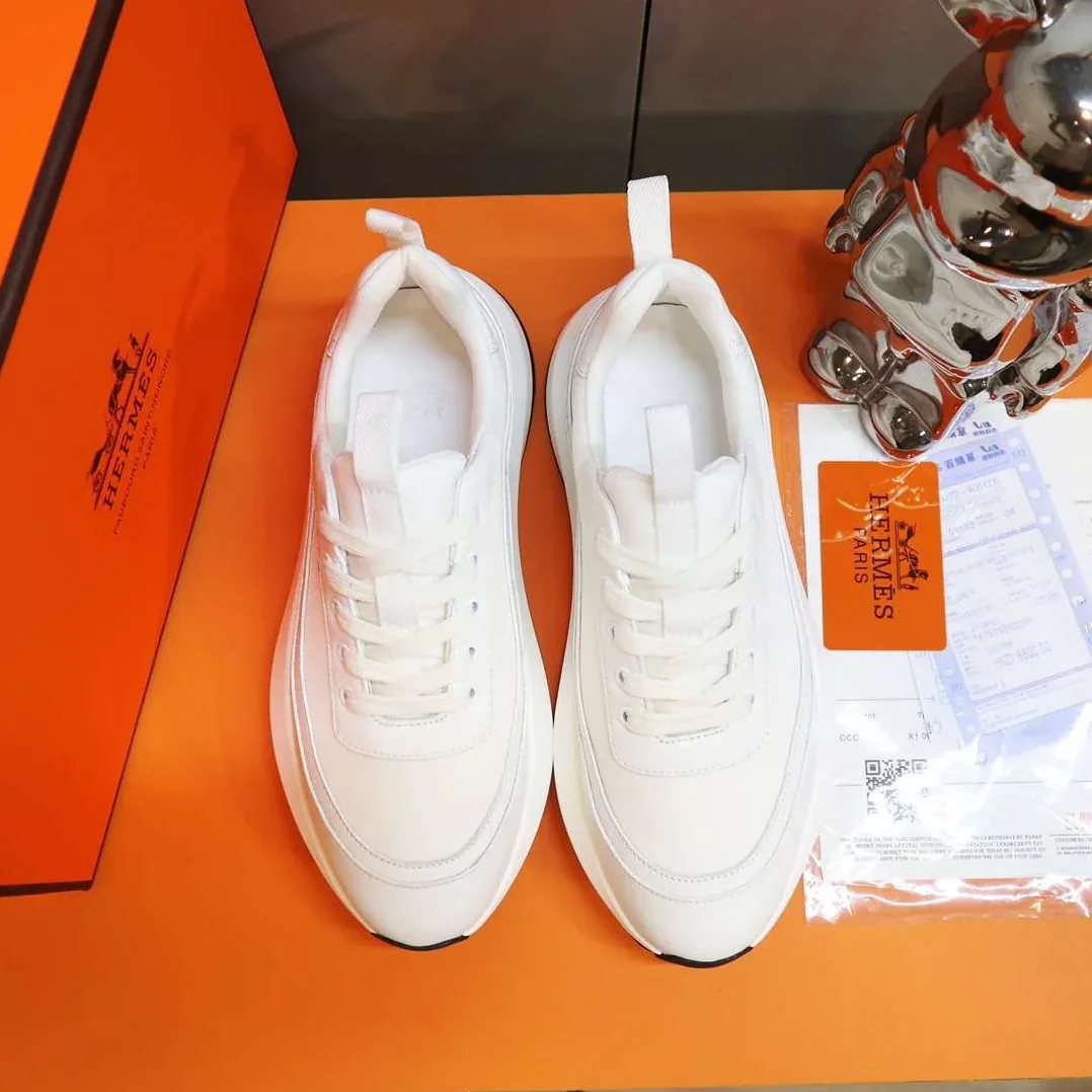 Hermes Gramme Sneakers White Hermes Gramme Sneakers White