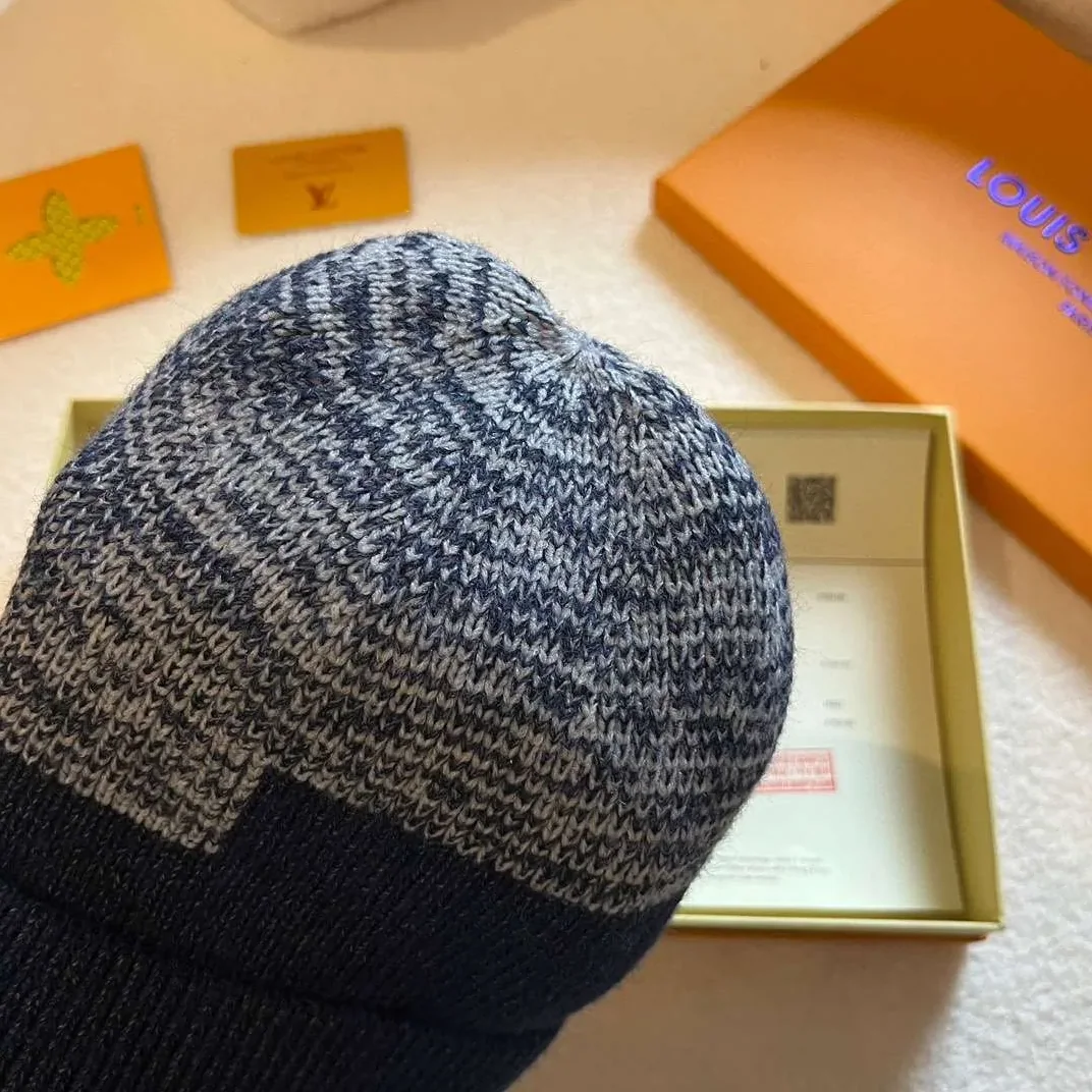Louis Vuitton Neo Petit Damier Beanie Dark Blue Louis Vuitton Neo Petit Damier Beanie Dark Blue