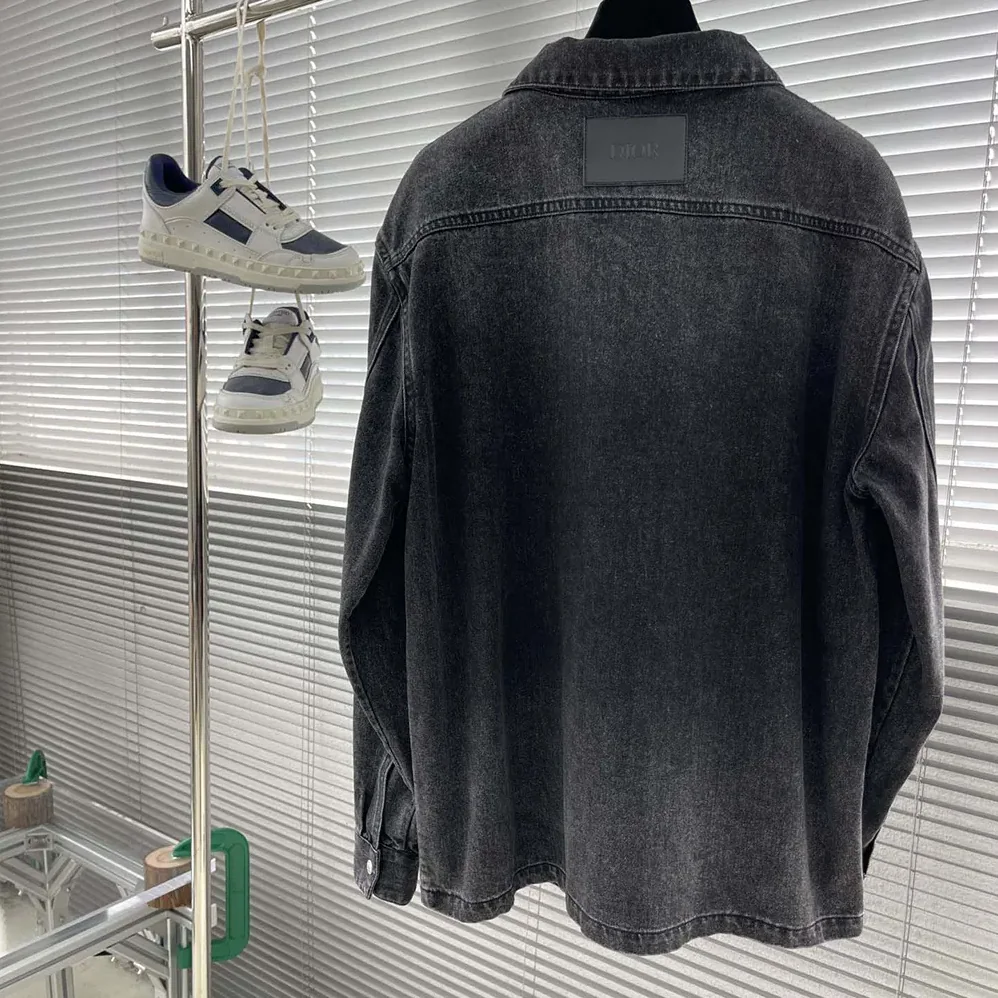 Dior Overshirt Black Cotton Twill for Women