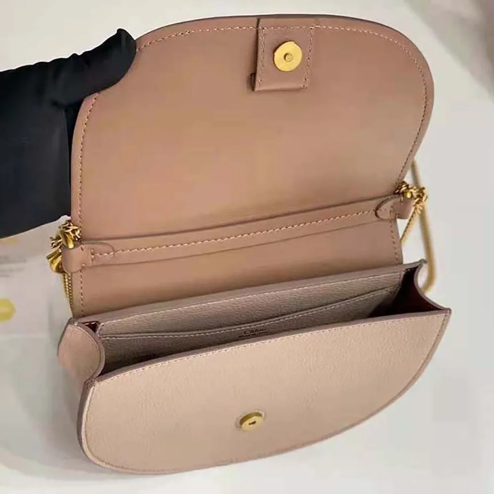 Chloé Marcie Chain Flap Bag for Women in Sandy Chloé Marcie Chain Flap Bag for Women in Sandy