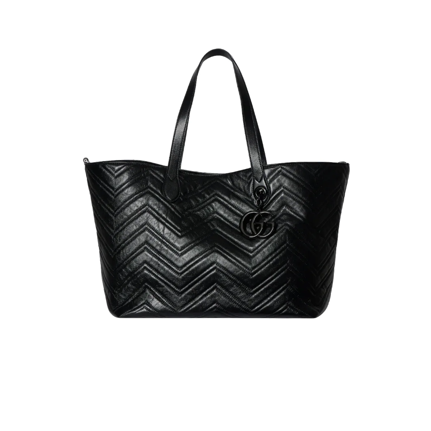 Gucci Marmont Large Tote Bag in Black Black Hardware Gucci Marmont Large Tote Bag in Black Black Hardware