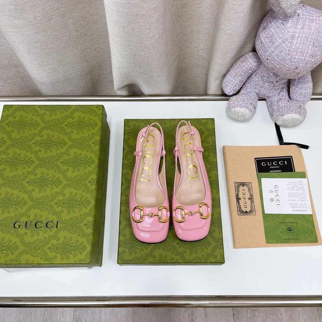 Gucci Slingback With Horsebit Light Pink for Women