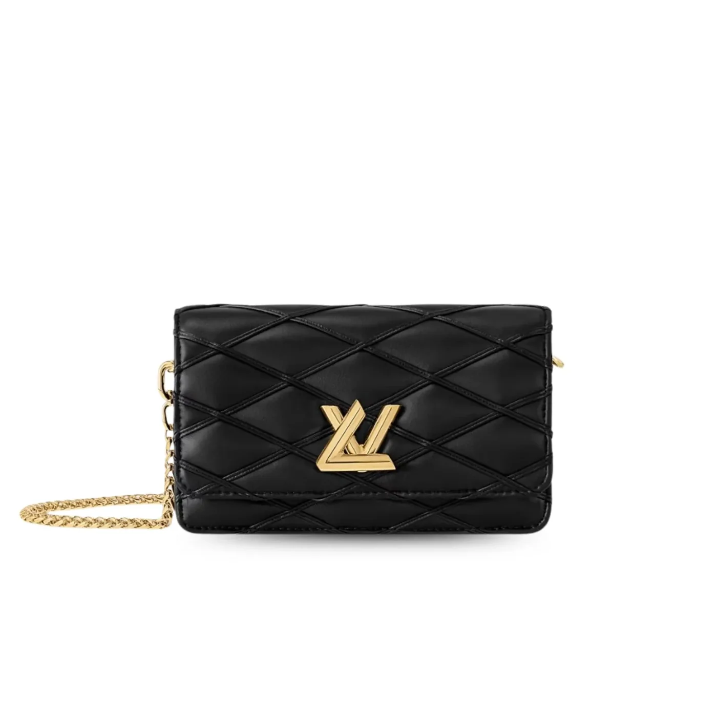 Louis Vuitton Wallet On Chain GO-14 Black / Louis Vuitton Wallet On Chain GO-14 Black /