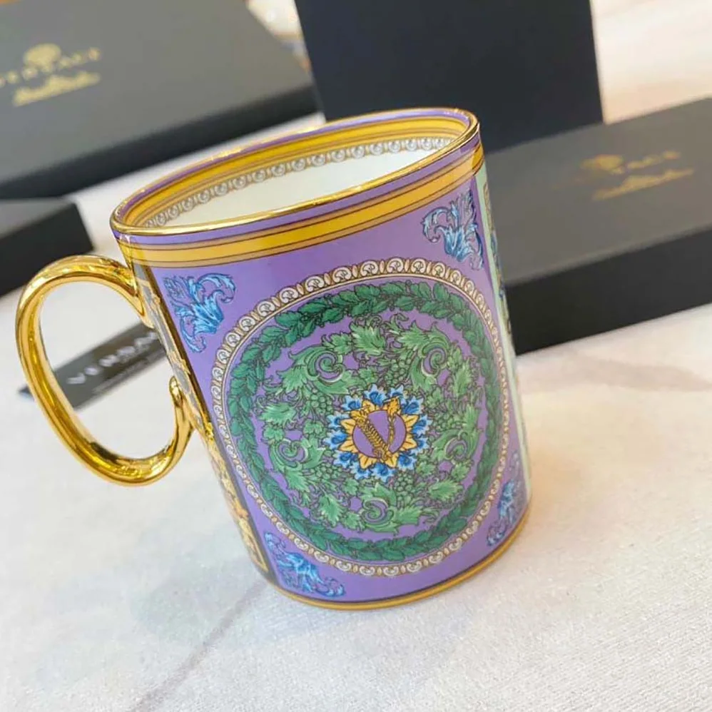 Versace Barocco Mosaic Mug for Unisex Versace Barocco Mosaic Mug for Unisex