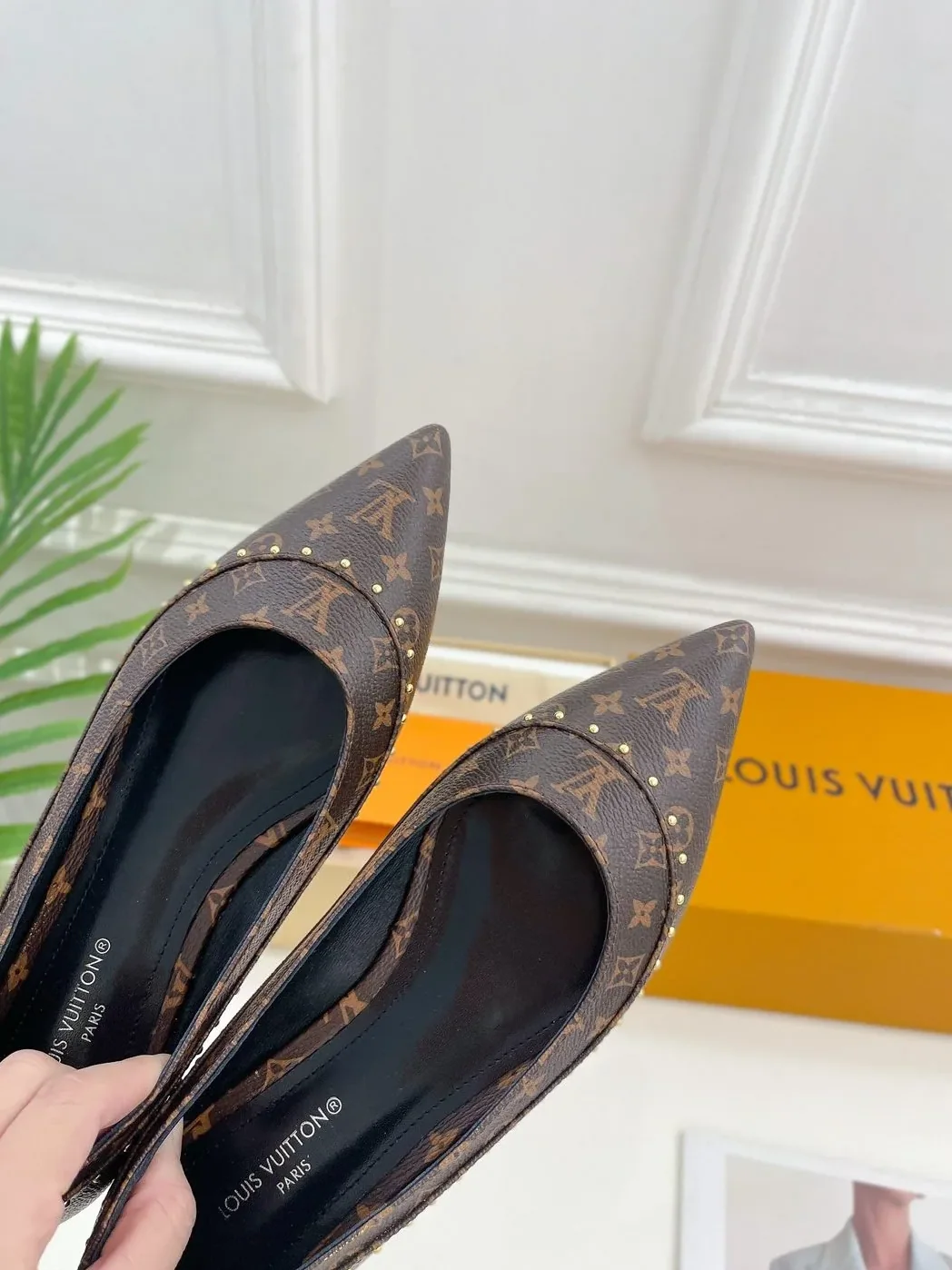 Louis Vuitton Flat Ballerina Brown