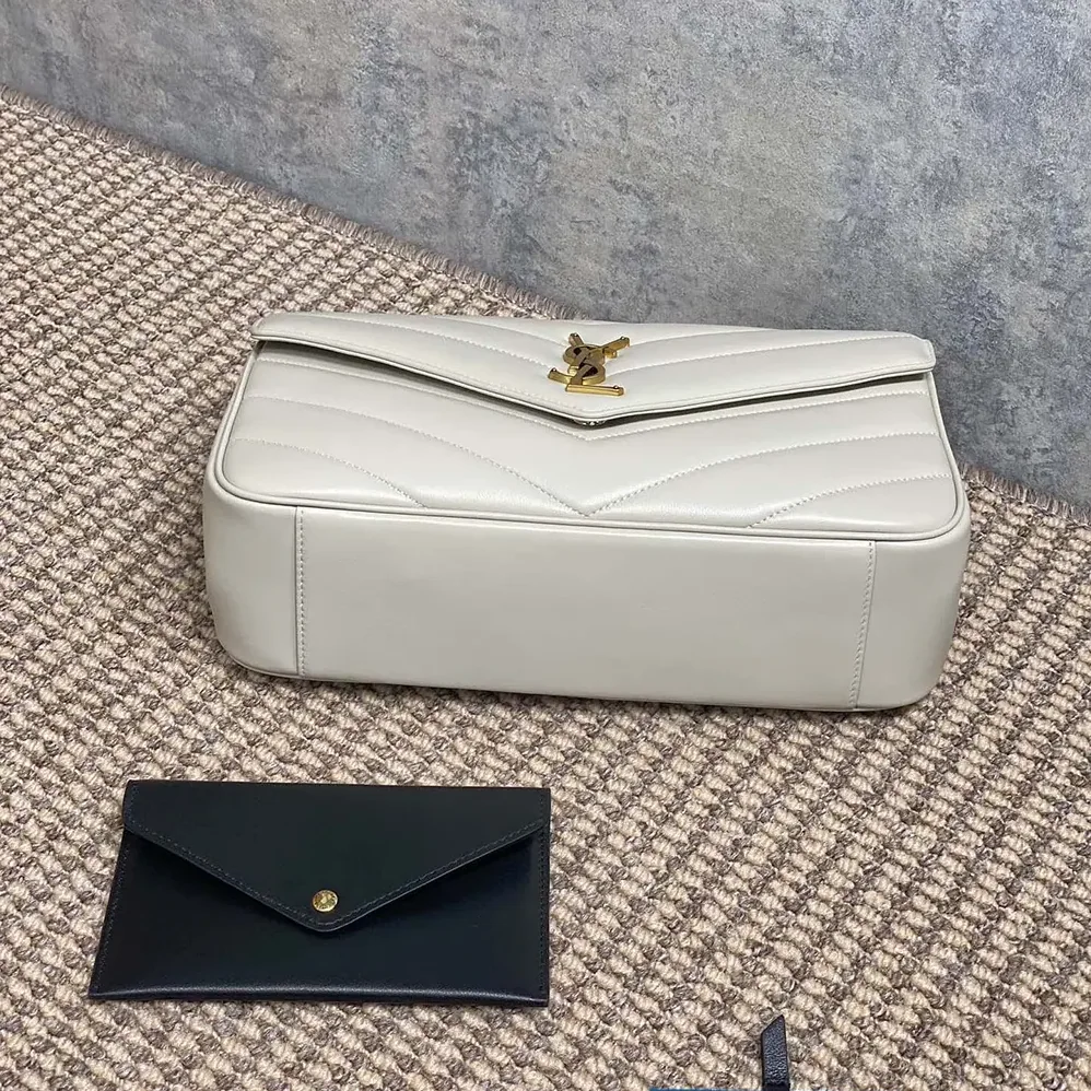Saint Laurent YSL Loulou Medium in Matelasse Lambskin for Women