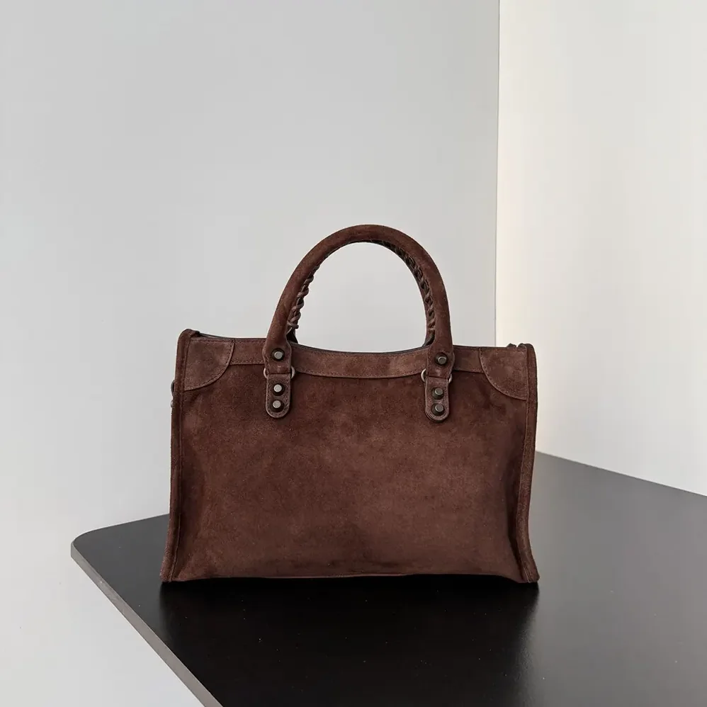 Balenciaga Le City Bag Small in Light Espresso for Women Balenciaga Le City Bag Small in Light Espresso for Women