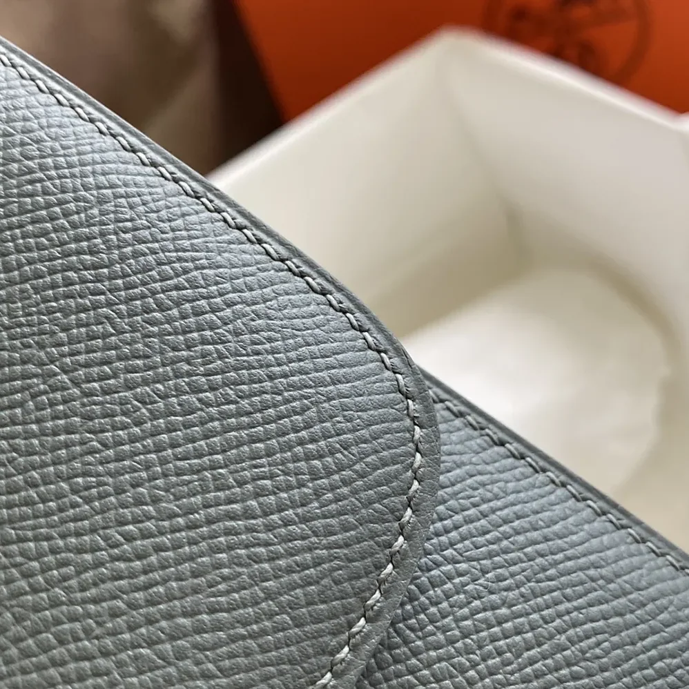 Hermes Constance 24 Bag Epsom Leather for Women in Grey/Gold Hermes Constance 24 Bag Epsom Leather for Women in Grey/Gold