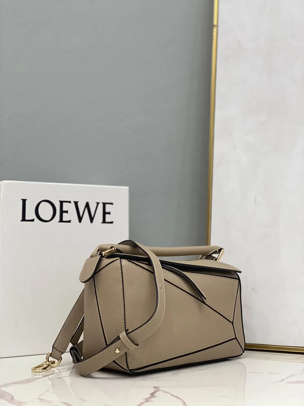 Loewe Small Puzzle Bag Caramel / Loewe Small Puzzle Bag Caramel /