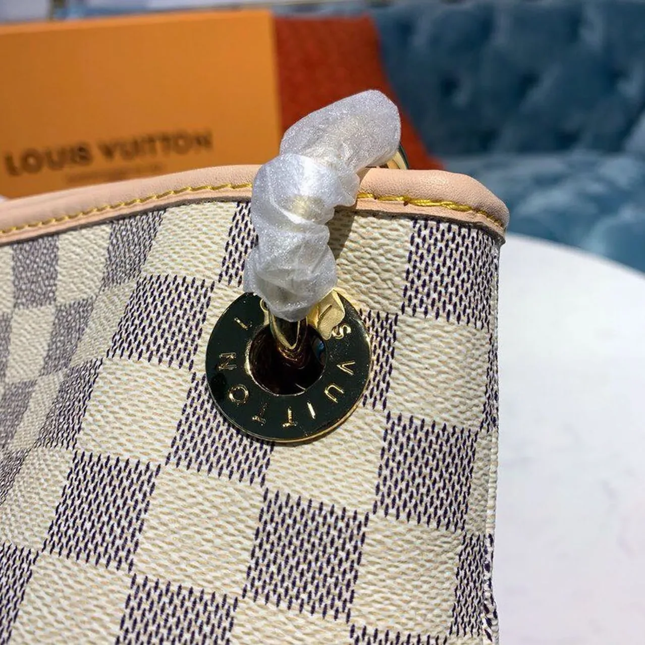 Louis Vuitton Artsy MM Damier Azur Canvas