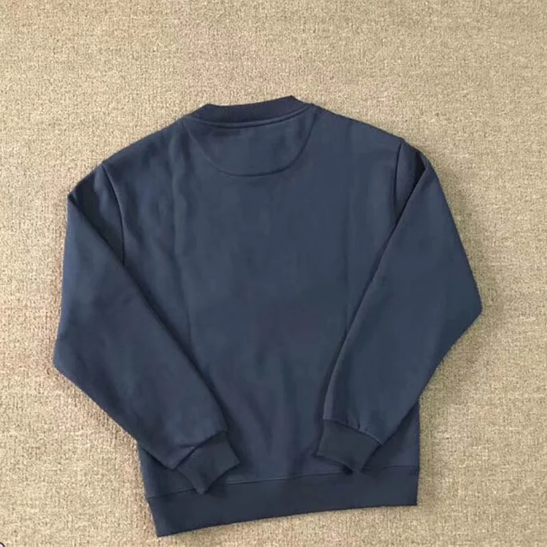 Burberry Reissued Jersey Sweatshirt for Men in Navy Burberry Reissued Jersey Sweatshirt for Men in Navy