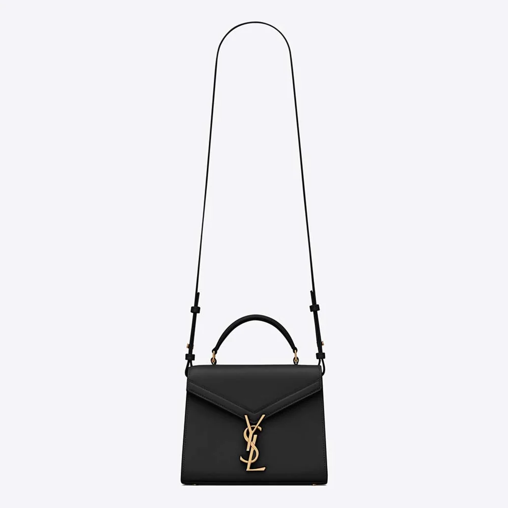Saint Laurent YSL Cassandra Mini Top Handle Bag in Grain DE Poudre Embossed Leather for Women Saint Laurent YSL Cassandra Mini Top Handle Bag in Grain DE Poudre Embossed Leather for Women