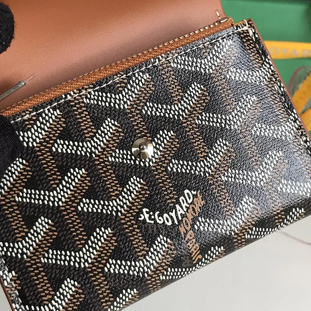Goyard Saint Gabrie Wallet for Unisex in Tan