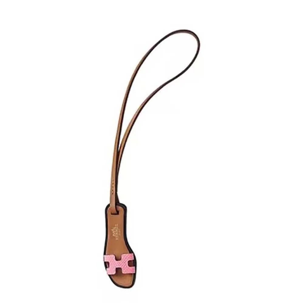 Hermes Oran Nano Charm in Pink Hermes Oran Nano Charm in Pink