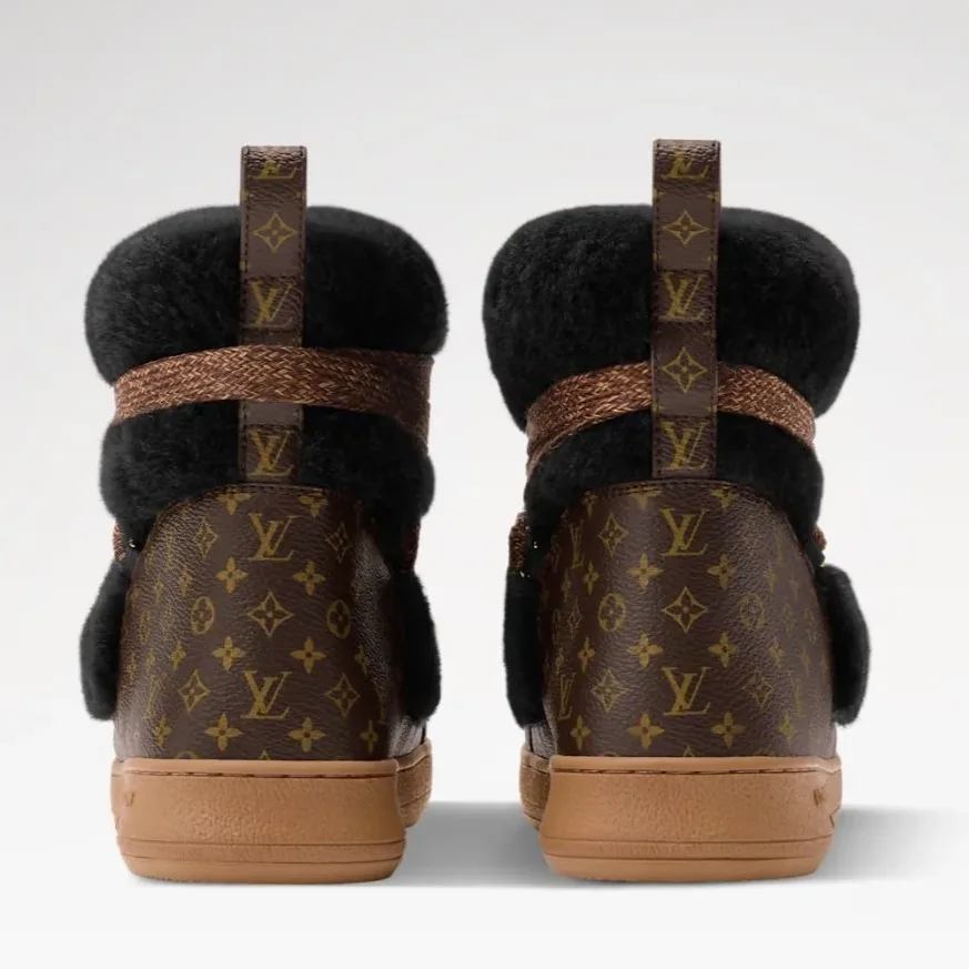 Louis Vuitton LV Cloud Lace-Up Ankle Boots Sneaker Noir 1AIV15 Louis Vuitton LV Cloud Lace-Up Ankle Boots Sneaker Noir 1AIV15