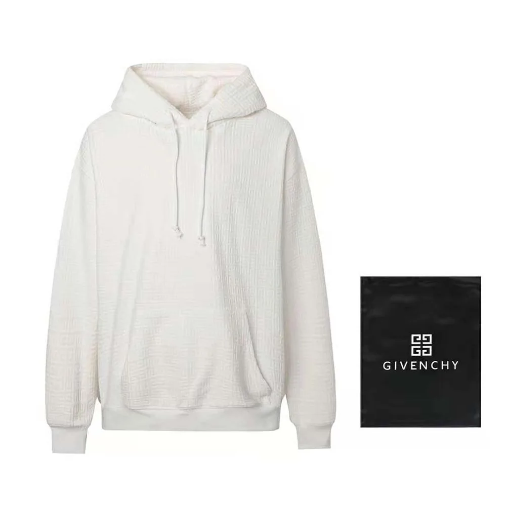 Givenchy Hoodie in 4G Cotton Towelling Jacquard for Men Givenchy Hoodie in 4G Cotton Towelling Jacquard for Men