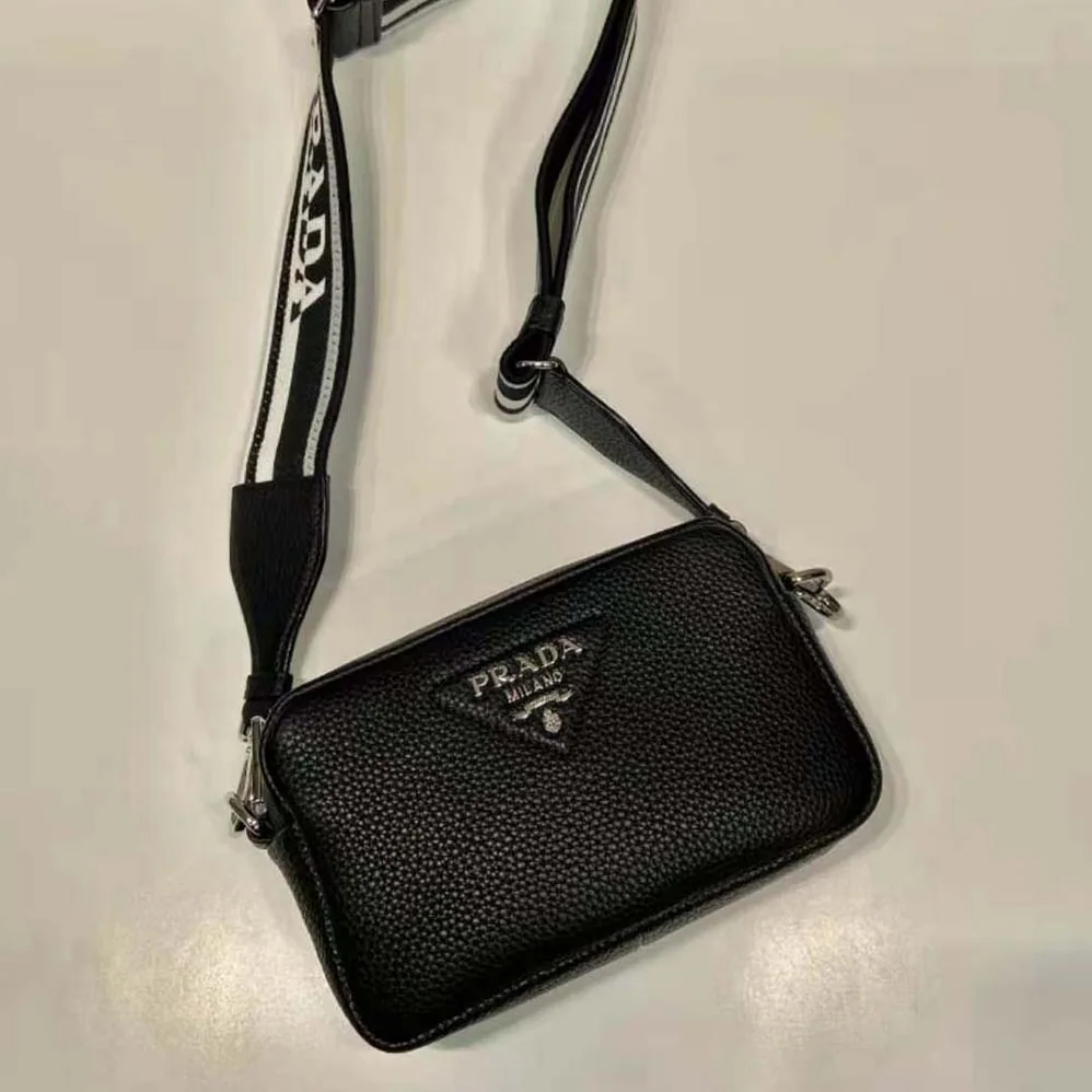 Prada Small Leather Bag for Women in Black Prada Small Leather Bag for Women in Black
