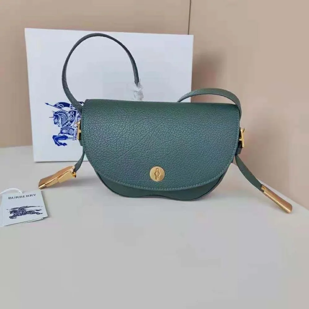 Burberry Chess Satchel for Women in Dark Green Burberry Chess Satchel for Women in Dark Green