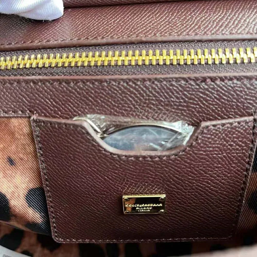 Dolce Gabbana D&G Medium Dauphine Leather Sicily Bag for Women in Bordeaux Dolce Gabbana D&G Medium Dauphine Leather Sicily Bag for Women in Bordeaux