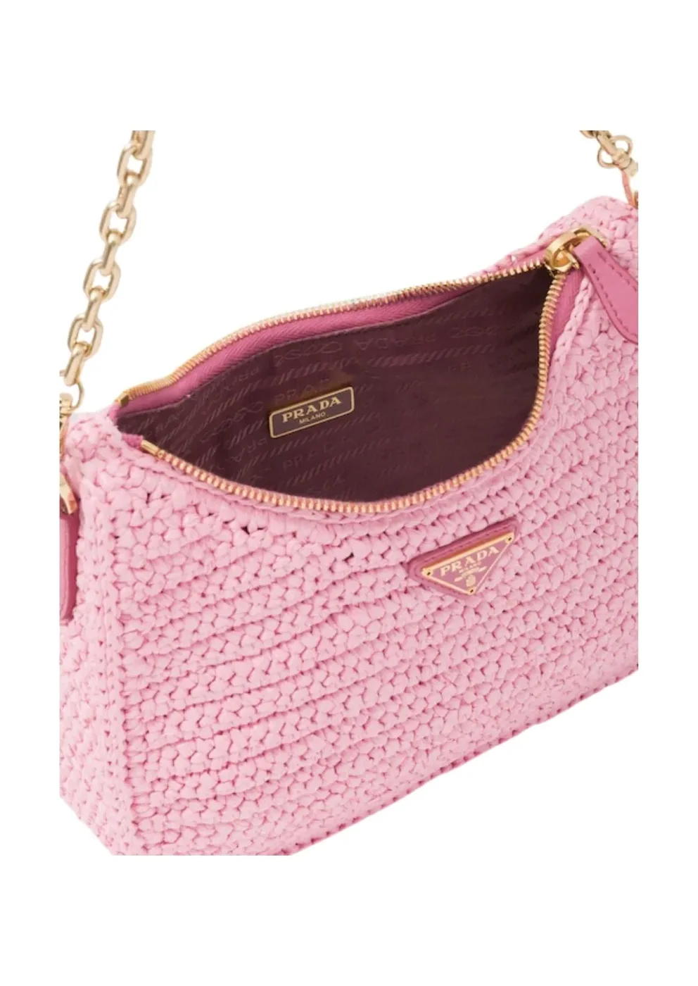 Re- 2005 Raffia Bag Pink 1BH204_2A2T_F0442_V_V9L Re- 2005 Raffia Bag Pink 1BH204_2A2T_F0442_V_V9L