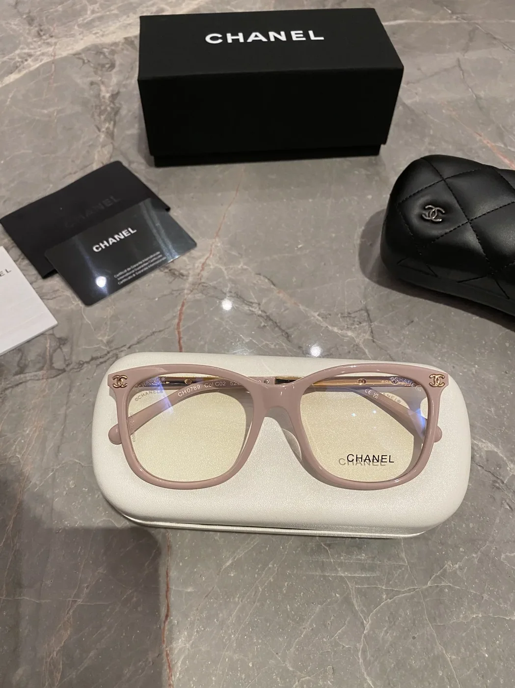 Chanel Square Sunglasses Pink Chanel Square Sunglasses Pink