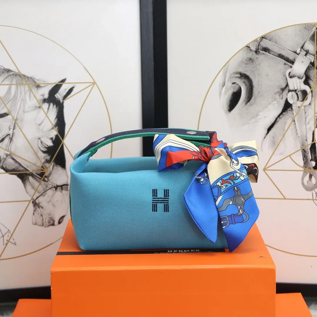 Hermes Bride A Brac Case Light Blue Bag