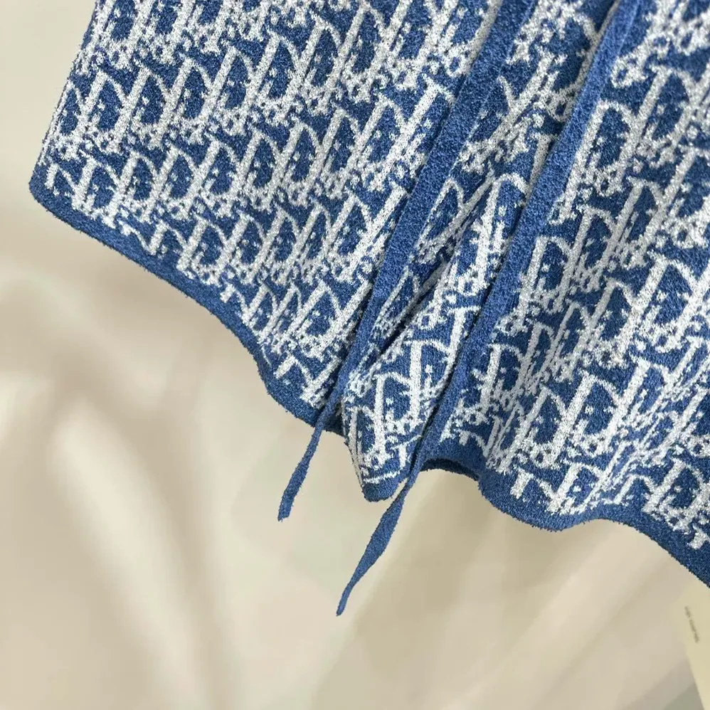 Dior Dioriviera Shorts Blue Spongy Dior Oblique Cotton for Women in Blend Jacquard Dior Dioriviera Shorts Blue Spongy Dior Oblique Cotton for Women in Blend Jacquard