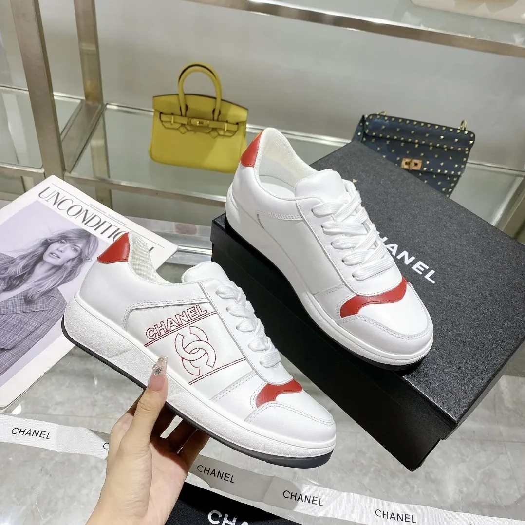 Chanel Sneakers Red
