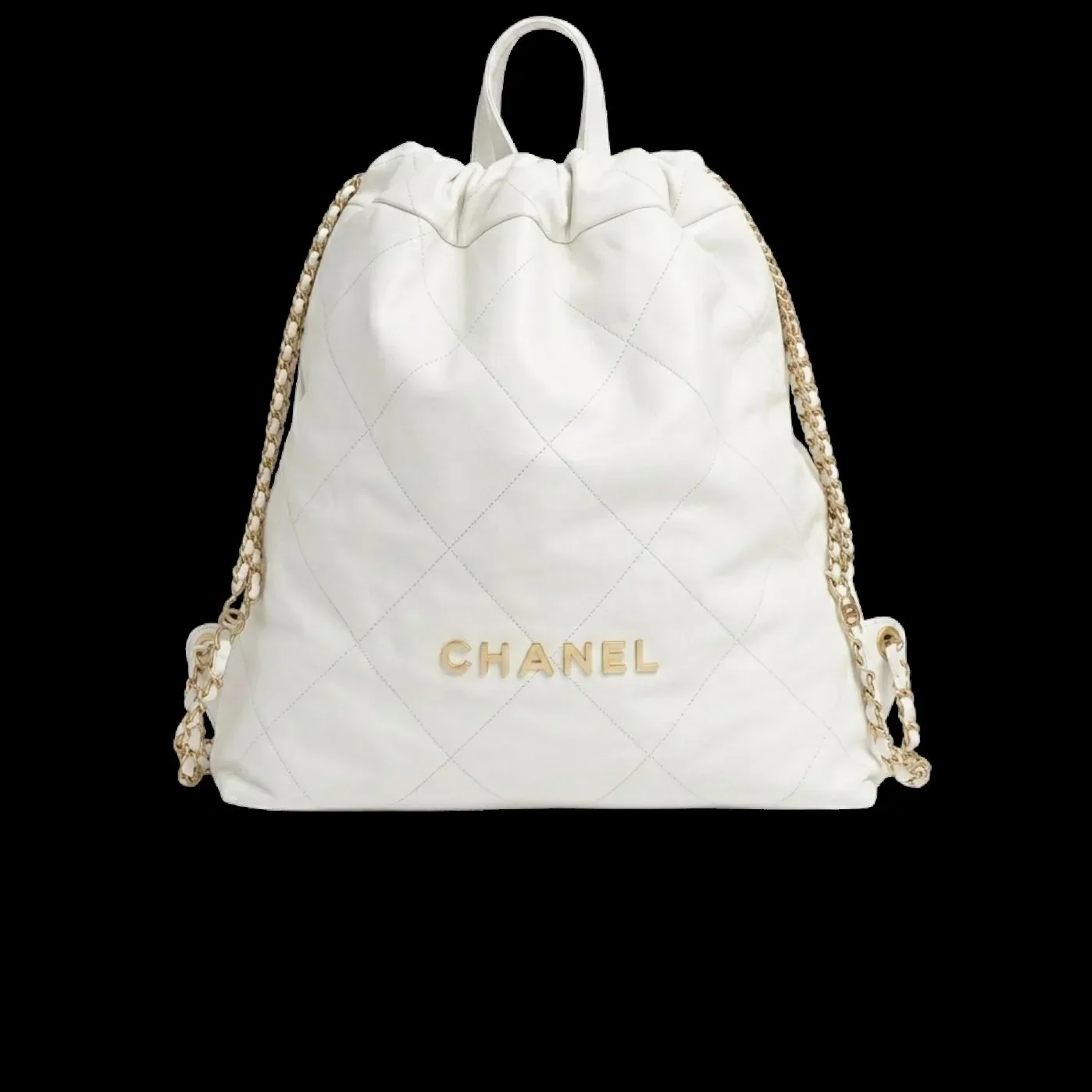 Chanel 22 Large Backpack in Black Gold Hardware Chanel 22 Large Backpack in Black Gold Hardware