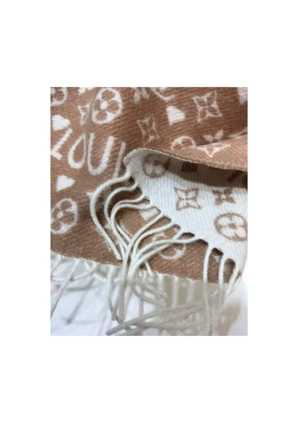Louis Vuitton Game On Scarf Brown Louis Vuitton Game On Scarf Brown