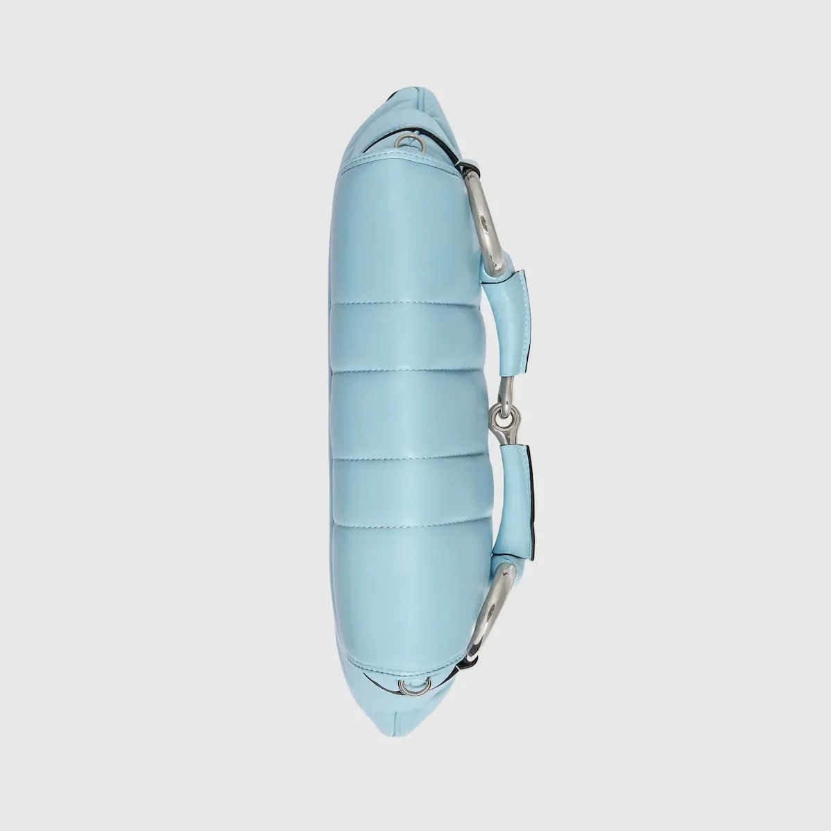 Gucci Horsebit Chain Medium Shoulder Bag Light Blue 15 Inches/ Gucci Horsebit Chain Medium Shoulder Bag Light Blue 15 Inches/