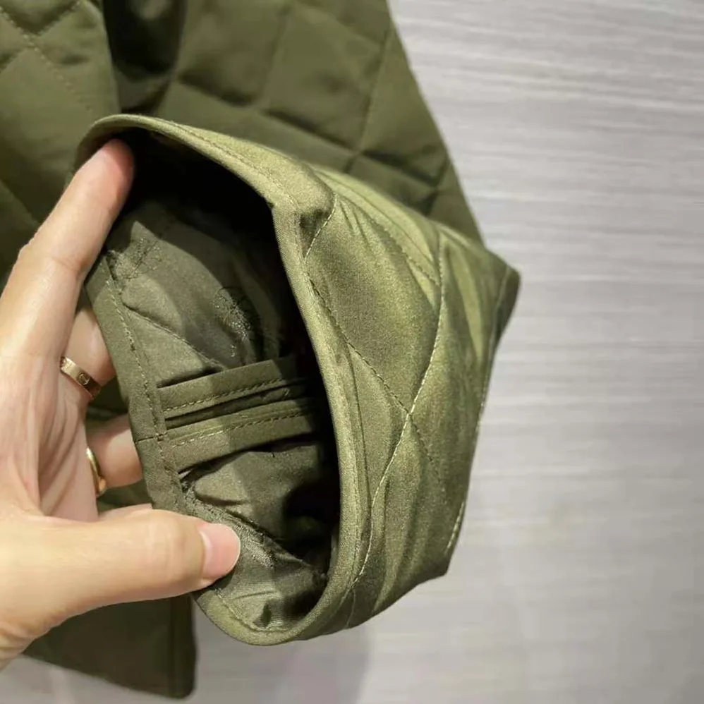 Celine Quilted Hunting Jacket in Lightweight Nylon for Women Celine Quilted Hunting Jacket in Lightweight Nylon for Women
