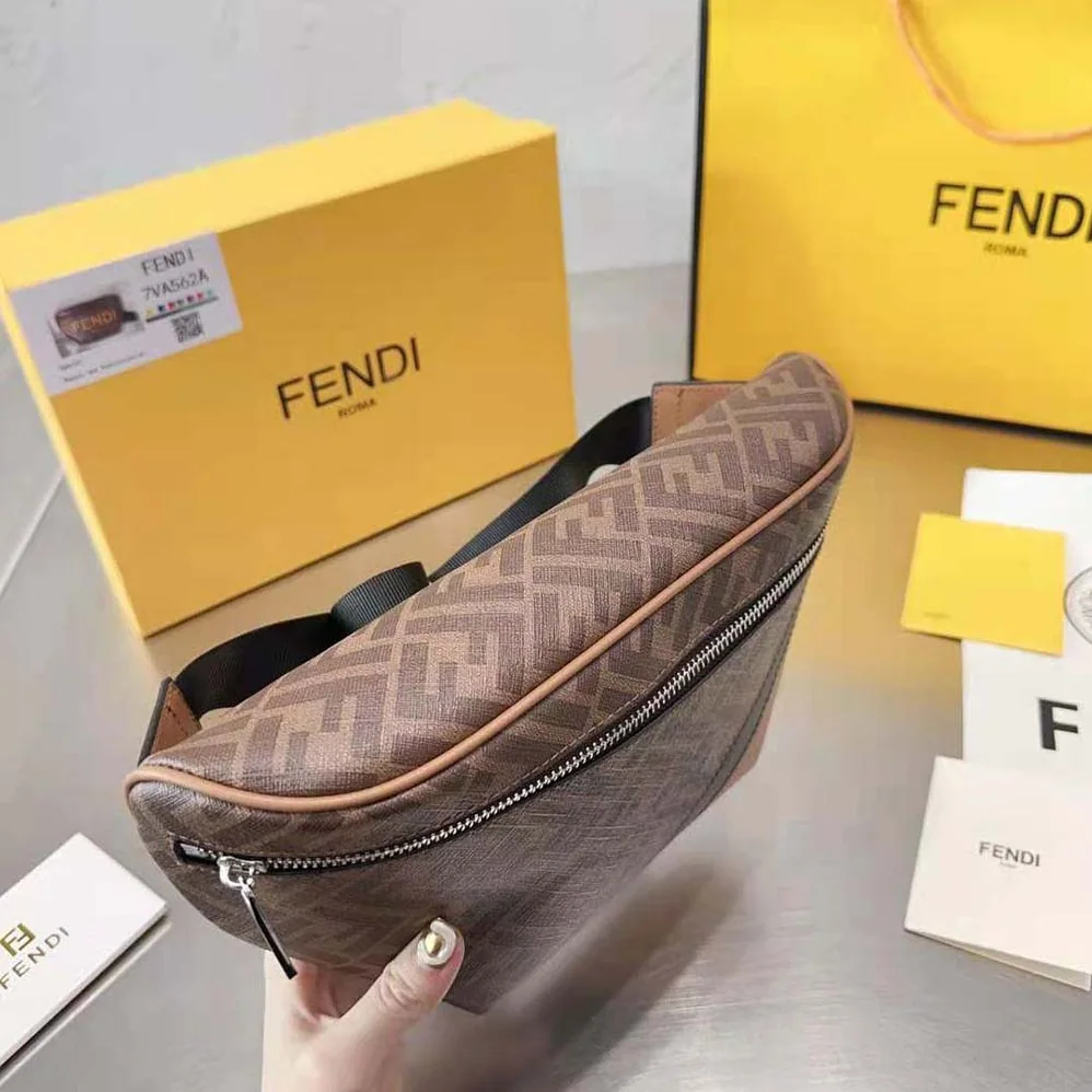 Fendi Multicolor Leather Belt Bag for Men Fendi Multicolor Leather Belt Bag for Men
