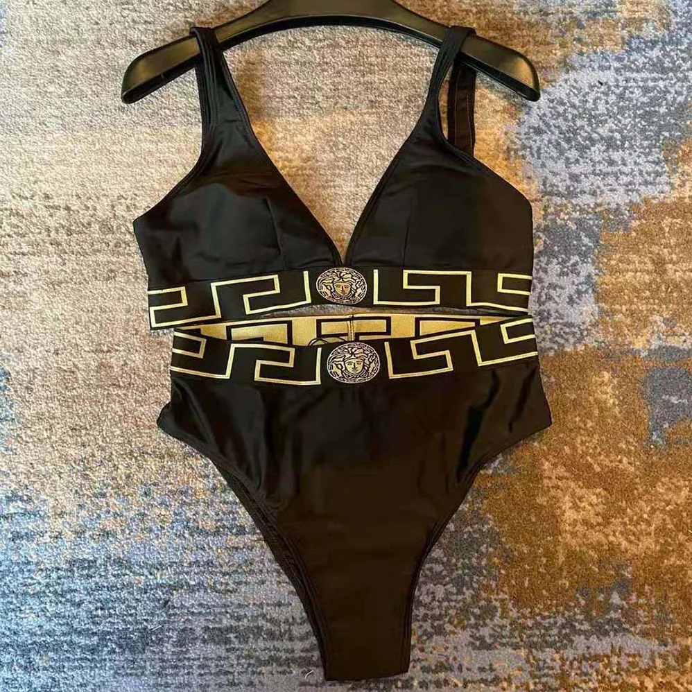 Versace Greca Border High Waist Briefs for Women