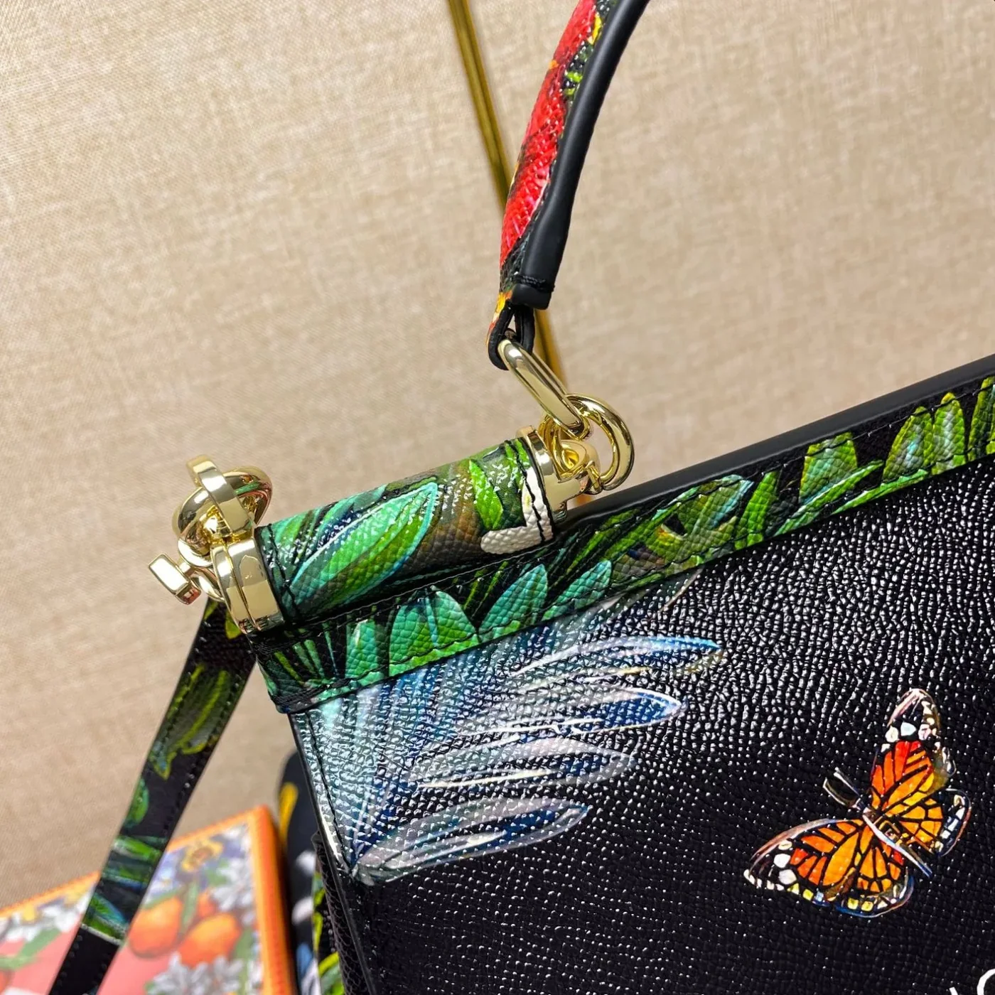 Dolce & Gabbana Milano Sicily Bag Green / Dolce & Gabbana Milano Sicily Bag Green /