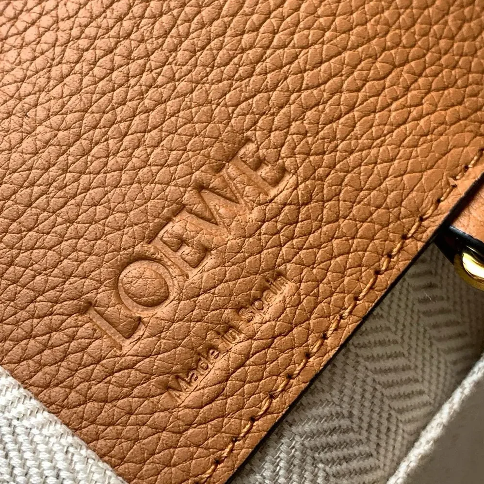 Loewe Compact Hammock Bag in Soft Grained Calfskin for Unisex in Brown Loewe Compact Hammock Bag in Soft Grained Calfskin for Unisex in Brown