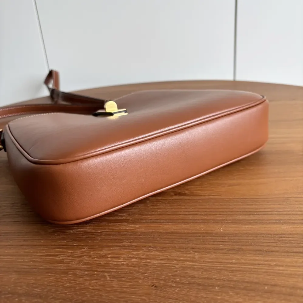 Celine Small Camille 16 Soft Bag in Smooth Calfskin for Women in Brown Celine Small Camille 16 Soft Bag in Smooth Calfskin for Women in Brown